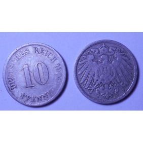 GERMANY EMPIRE 10 Pfennig...