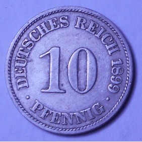 GERMANY EMPIRE 10 Pfennig...