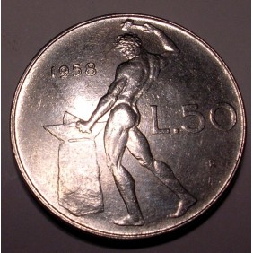 50 Lire 1958