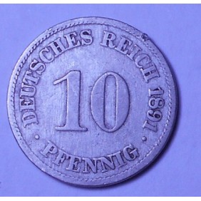 GERMANY EMPIRE 10 Pfennig...