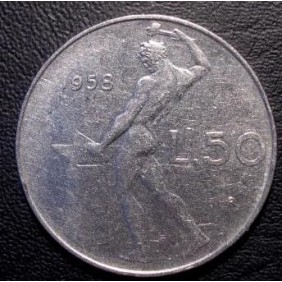 50 Lire 1958