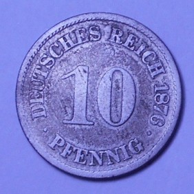 GERMANY EMPIRE 10 Pfennig...