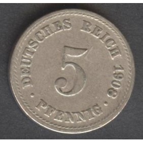 GERMANY EMPIRE 5 Pfennig...
