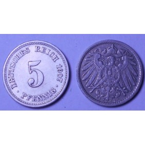 GERMANY EMPIRE 5 Pfennig...