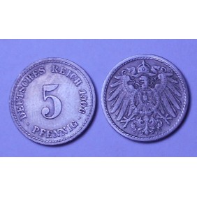 GERMANY EMPIRE 5 Pfennig...