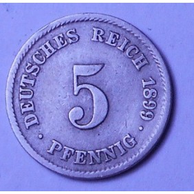 GERMANY EMPIRE 5 Pfennig...