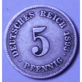 GERMANY EMPIRE 5 Pfennig...