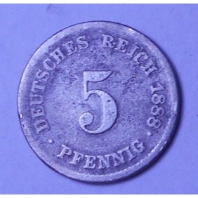 GERMANY EMPIRE 5 Pfennig...