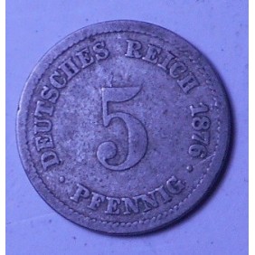 GERMANY EMPIRE 5 Pfennig...