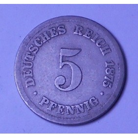GERMANY EMPIRE 5 Pfennig...