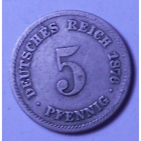 GERMANY EMPIRE 5 Pfennig...