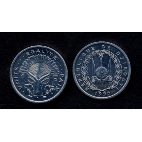 DJIBOUTI 1 Franc 1996