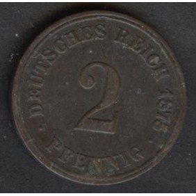 GERMANY EMPIRE 2 Pfennig...