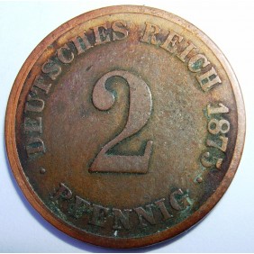 GERMANY EMPIRE 2 Pfennig...