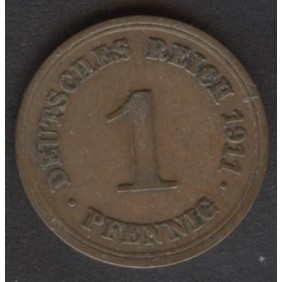 GERMANY EMPIRE 1 Pfennig...