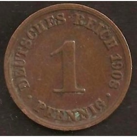 GERMANY EMPIRE 1 Pfennig...