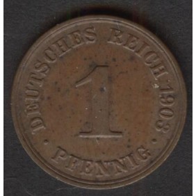 GERMANY EMPIRE 1 Pfennig...