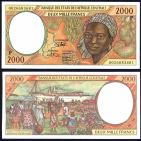 CHAD (C.A.S.) 2000 Francs 2000