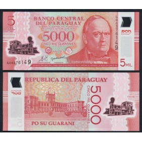 PARAGUAY 5000 Guaranies...