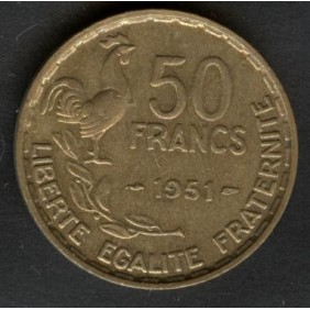 FRANCE 50 Francs 1951