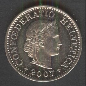 SWITZERLAND 10 Rappen 2007