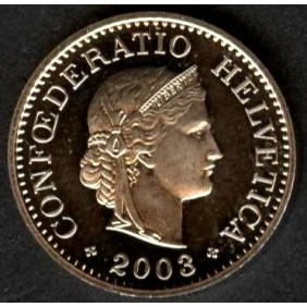SWITZERLAND 10 Rappen 2002