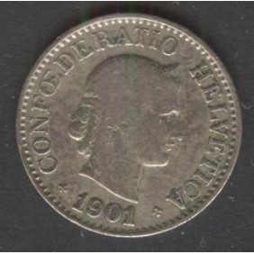 SWITZERLAND 10 Rappen 1901