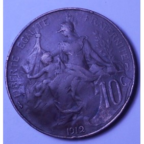 FRANCE 10 Centimes 1912