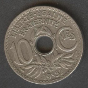 FRANCE 10 Centimes 1932