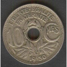 FRANCE 10 Centimes 1930