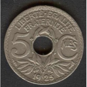 FRANCE 5 Centimes 1925