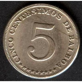 PANAMA 5 Centesimos 1968 Proof
