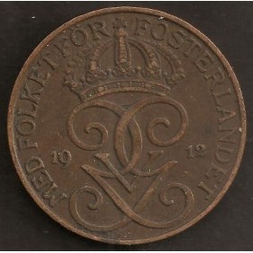 SWEDEN 5 Ore 1912