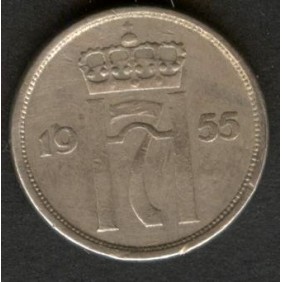NORWAY 10 Ore 1955