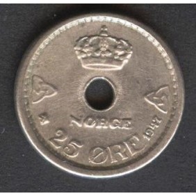 NORWAY 25 Ore 1947