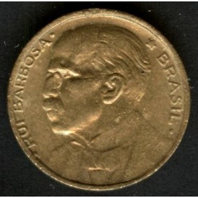 BRAZIL 20 Centavos 1953 R....