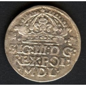 POLAND 1 Groschen 1614 AG...
