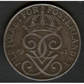 SWEDEN 5 Ore 1947