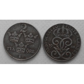 SWEDEN 2 Ore 1948