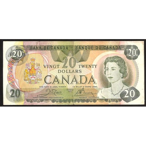 CANADA 20 Dollars 1979