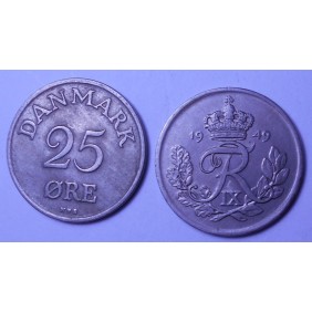 DENMARK 25 Ore 1949