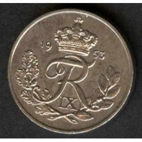 DENMARK 10 Ore 1953