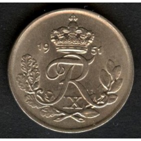 DENMARK 10 Ore 1951