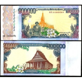 LAOS 100.000 Kip 2010...