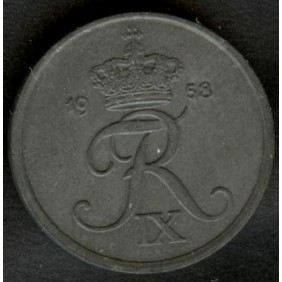 DENMARK 2 Ore 1958