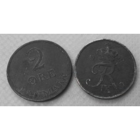 DENMARK 2 Ore 1950