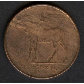 NORWAY 5 Ore 1959