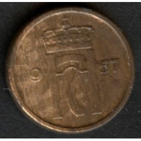 NORWAY 1 Ore 1957