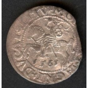 POLAND 1 Groschen 1561 AG...