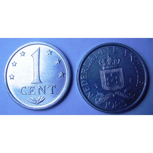 NETHERLANDS ANTILLES 1 Cent...